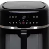 Adler AD 6318 freidora de aire, 8 l, 2500 W, pantalla LCD, 9 programas, negra