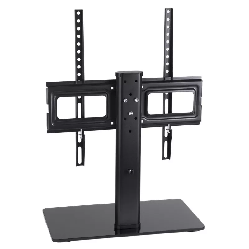 Soporte de TV MACLEAN MC-450 para TVs de 32–65 pulgadas, carga máx. 40 kg, VESA hasta 400×400, base de mesa/escritorio