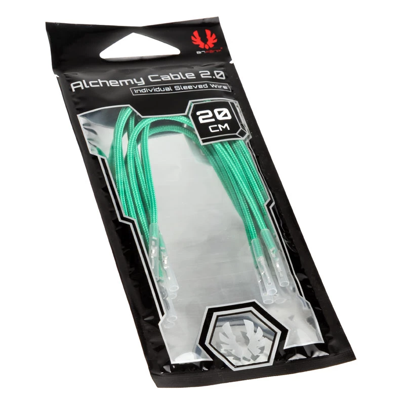 Cable BITFENIX Alchemy 2.0 0,2 m — cable de extensión, conector macho a conector hembra, bolsa de plástico