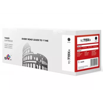 Tóner TB compatible con Canon CRG-719HBK, Negro, 6400, nuevo