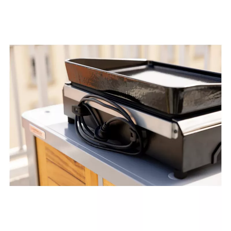 Plancha Campingaz Electric 1 XD parrilla de contacto 2100 W negra