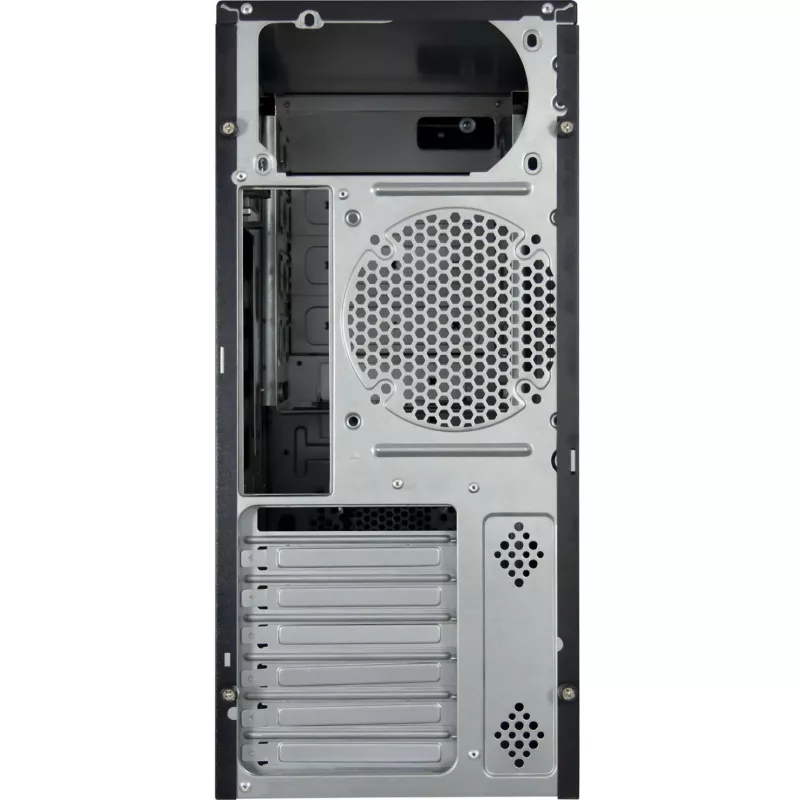 Caja de ordenador Inter-Tech ATX IT-8862 Plaid, Color Negro