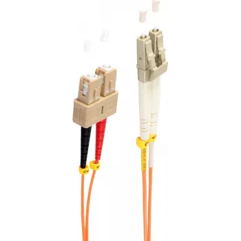 Cable de fibra óptica shiverpeaks BS77952 2 m LC SC OM2 naranja (BS77952)