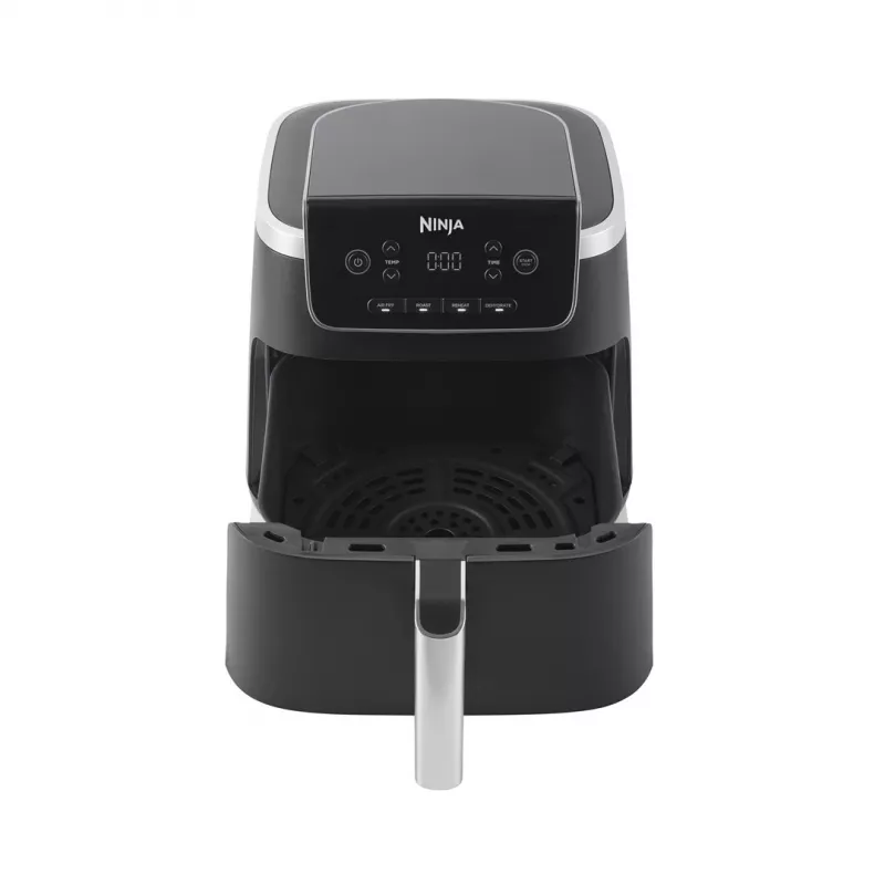 Freidora de aire Ninja AF140EU Single 4,7 L 1750 W negra, 4 programas, LCD, placa crujiente