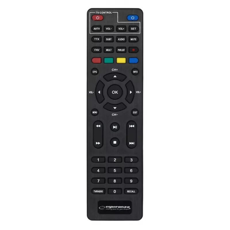 Decodificador sintonizador TV DVB-T2 Hevc H.265 Cable HDMI