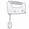 Batidora de mano Bosch MFQ36480 – 450 W, 5 velocidades con turbo, gris/blanco, varillas y ganchos amasadores