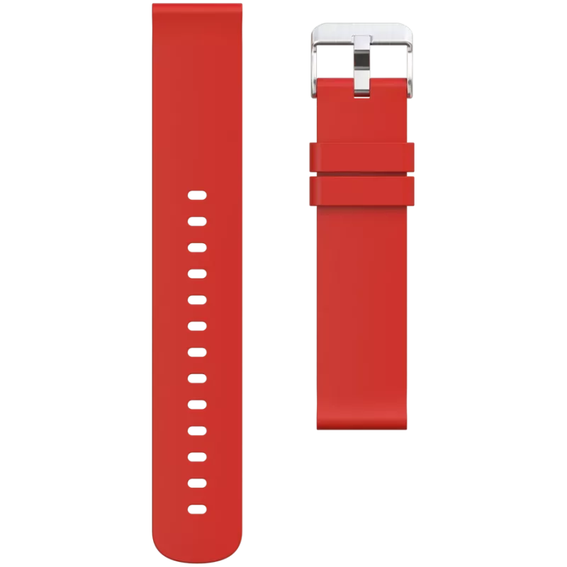 Smartwatch CANYON Chatter SW-58 BT-CALL plata rojo