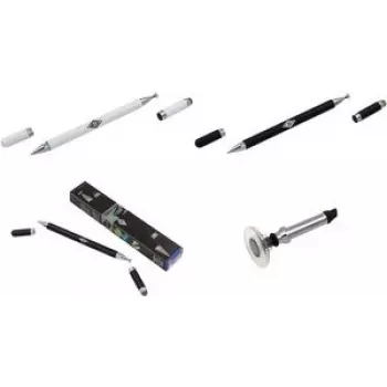 Stylus 3 en 1 WEDO 261 7001 negro — lápiz táctil, bolígrafo, punta de disco