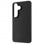 Funda protectora FIXED Story para Samsung Galaxy S26, negra, funda fina