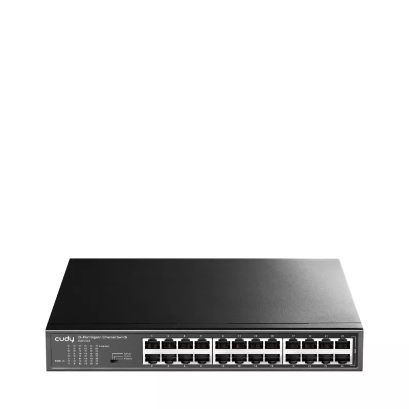 Switch de red Cudy GS1024 Gigabit Ethernet (10/100/1000) negro