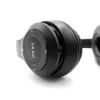 Auriculares inalámbricos MEDIA-TECH EPSILION BT MT3591 Bluetooth 4.2 micrófono radio FM negro