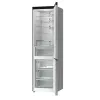 Gorenje NRB620E61X4WFE frigorífico combi, de libre instalación, NoFrost, 413 l (283 l frigorífico + 130 l congelador inferior), pantalla electrónica, iluminación LED, clase energética E, acero inoxidable