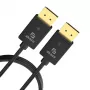 Cable DisplayPort Akasa PROSLIM 8K 8Ka60Hz - 2 m (AK-CBDP26-20BK)