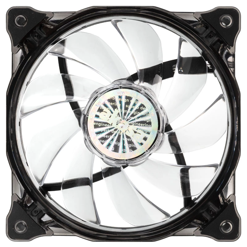 Ventilador Akasa Vegas X7 caja de PC Negro Transparente