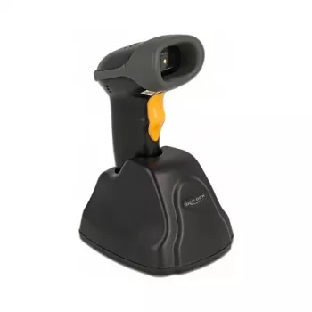 Lector de códigos de barras portátil DeLOCK 90550 1D 2D inalámbrico USB