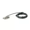 Cable de seguridad DICOTA D31933 antracita 2m candado de combinación