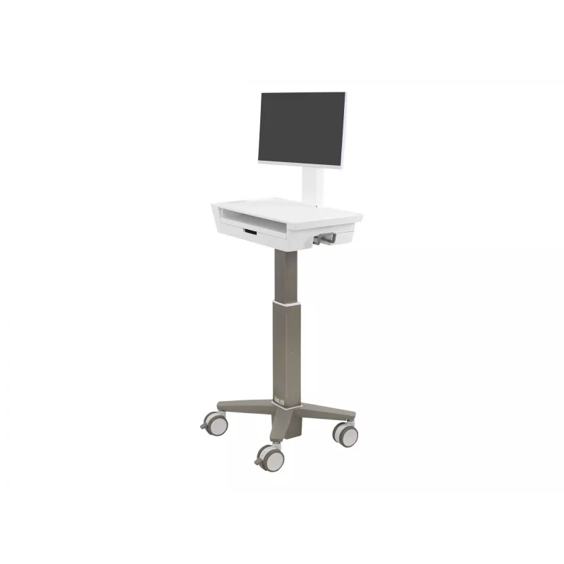 Carro multimedia Ergotron CareFit Slim 2.0 Gris Blanco Aluminio Plástico Acero