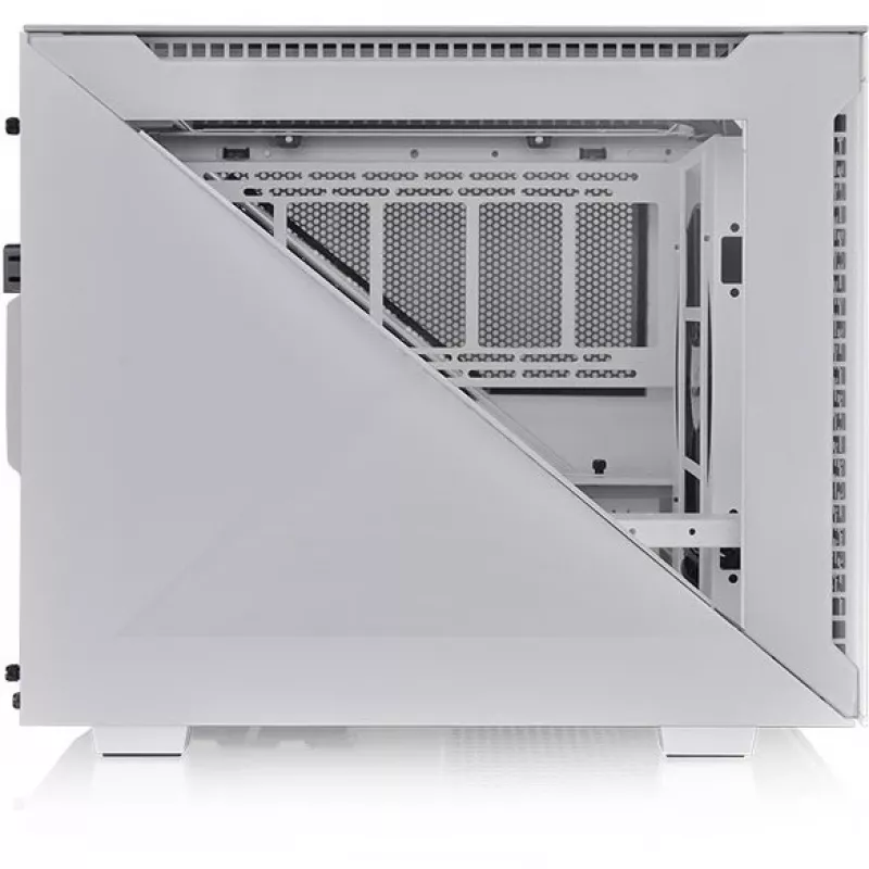 Caja de PC Thermaltake Divider 200 TG Air Snow Micro Tower blanca