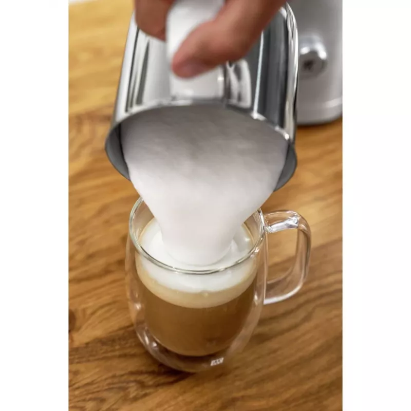 Zwilling Enfinigy plateado espumador de leche