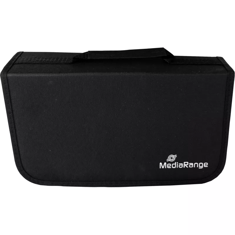Funda de almacenamiento MediaRange BOX55 para 96 discos negra