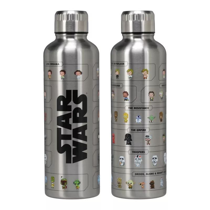 Paladone Star Wars botella de agua de metal