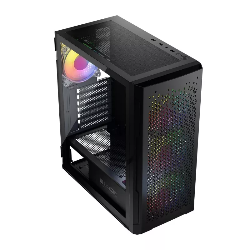 Carcasa Logic ARAMIS ARGB MINIDI USB 3.0 Negra