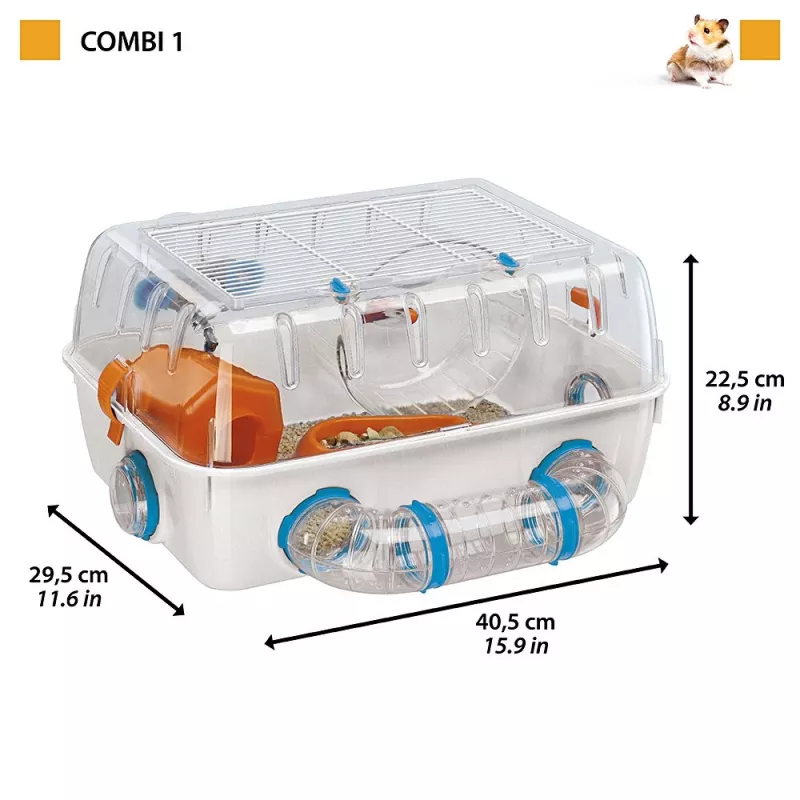 FERPLAST Combi 1 - jaula para hámster