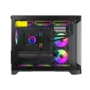 Caja Gamemax | HYPE-M BK | negra | Micro | fuente de alimentación no incluida