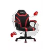 Silla gaming para niños Huzaro Ranger 1.0 roja Mesh, negra, roja