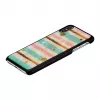 Funda protectora para smartphone iKins para iPhone XS Max — Pop Mint negra, carcasa rígida con bordes elevados