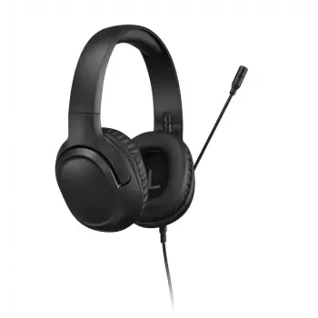 Auriculares gaming Lenovo H110, con cable, binaurales, 3,5 mm, cable de 1,8 m, 50–20.000 Hz, 110 dB, 32 Ω, negro