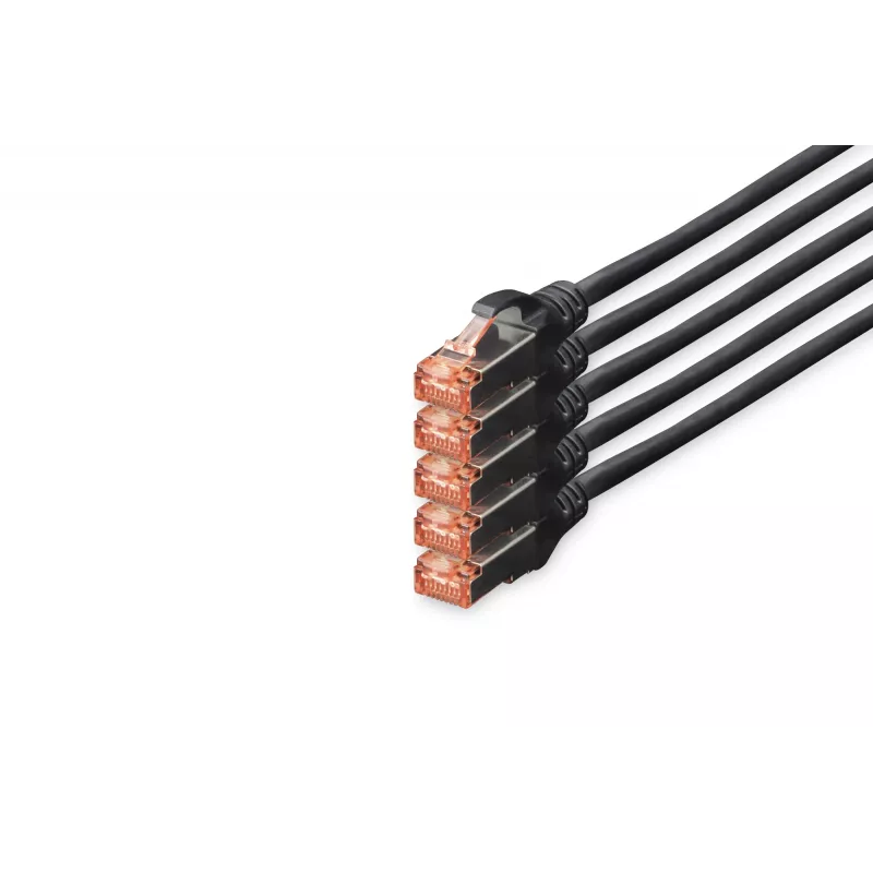 Cable de red Digitus CAT 6 S/FTP RJ-45 10 m negro