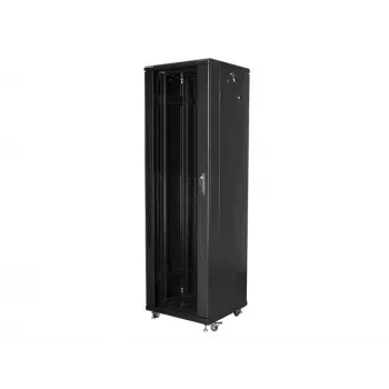 Armario rack Lanberg FF01-6642-12B 42U rack independiente negro