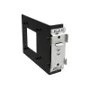 Axis F8002 (TF9903) 02361-001 clip para carril DIN, para interior, negro, para AXIS F41 Main Unit