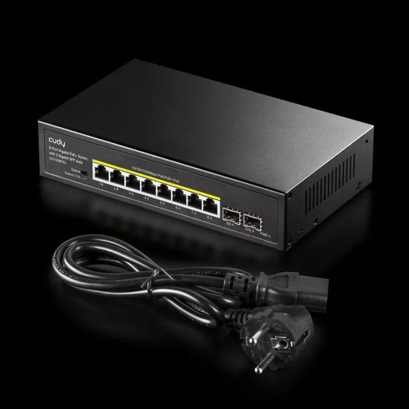 Switch no gestionado Cudy GS1008PS2 Gigabit Ethernet 8 puertos PoE