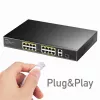 Switch de red Cudy FS1018PS1 18 puertos Fast Ethernet PoE