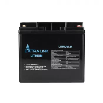 Batería LiFePO4 Extralink 24000 mAh 12,8 V