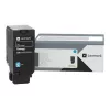 Lexmark - Cian - original - cartucho de tóner LCCP - para Lexmark CX735adse
