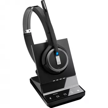 EPOS IMPACT SDW 5066T - Sistema de headset - On-Ear - DECT - Inalámbrico, Cableado - Negro - Certificado para Microsoft Teams, Optimizado para UC (1001039)