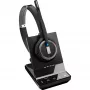 EPOS IMPACT SDW 5066T - Sistema de headset - On-Ear - DECT - Inalámbrico, Cableado - Negro - Certificado para Microsoft Teams, Optimizado para UC (1001039)