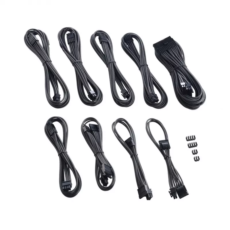 Cable de alimentación interno Cablemod CM-PCSI-FKIT-NKC-R carbono suministro eléctrico fiable
