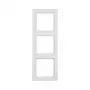 Placa de pared/tapa de interruptor Berker 10136099, diseño sin tornillos, blanco, caja simple