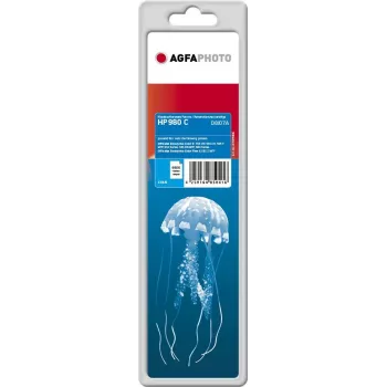 AgfaPhoto Cian - compatible - reacondicionado - cartucho de tinta (alternativa a: HP 980, HP D8J07A)