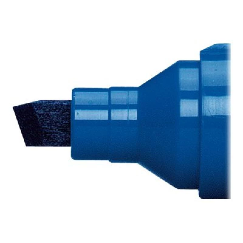Rotulador permanente Edding 500 punta biselada azul