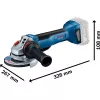 Bosch GWS 18V-10 P PROFESSIONAL amoladora angular 9000 rpm 1000 W 1,9 kg