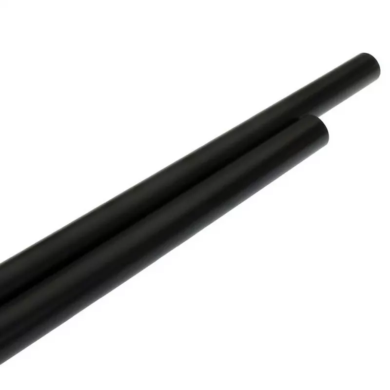 Pack de tubos rígidos XSPC PETG 14/10 mm, 2x 500 mm, negro satinado