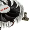 Akasa AK-CC7129BP01 disipador de CPU de perfil bajo, 75 mm, LGA775/LGA1156/LGA1155/LGA1150, aluminio