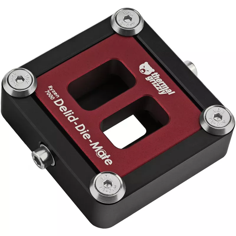Thermal Grizzly | Ryzen 7000 Delid-Die-Mate | Negro/Rojo | N/A