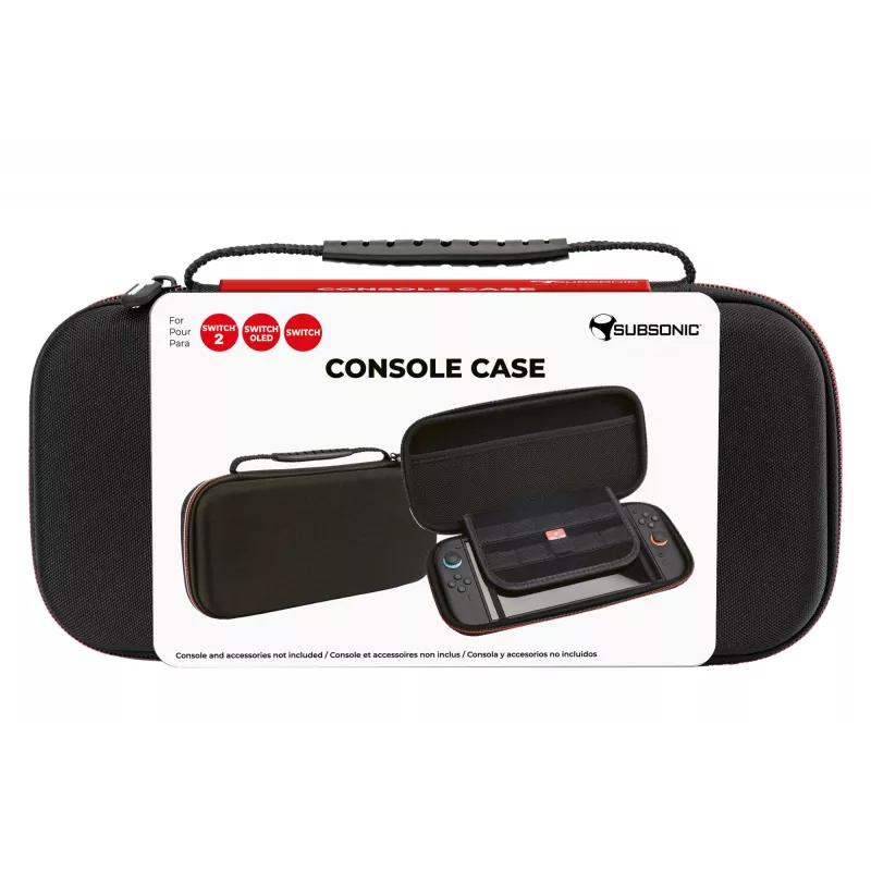 Funda rígida Subsonic para Nintendo Switch 2, Switch OLED, Switch