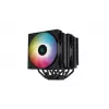 DeepCool AG620 BK ARGB Disipador de CPU por aire 12 cm Negro, Blanco 1 unidad
